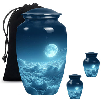 Large Urn with 2 Mini Urn