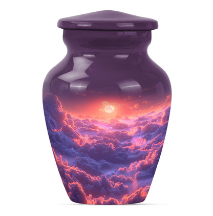 clouds urn for human ashes