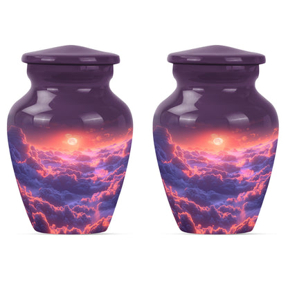 clouds urn for human ashes