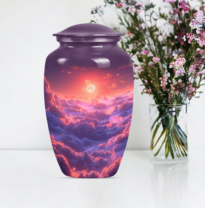 clouds urn for human ashes