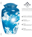 cloud urn for adult ashes 