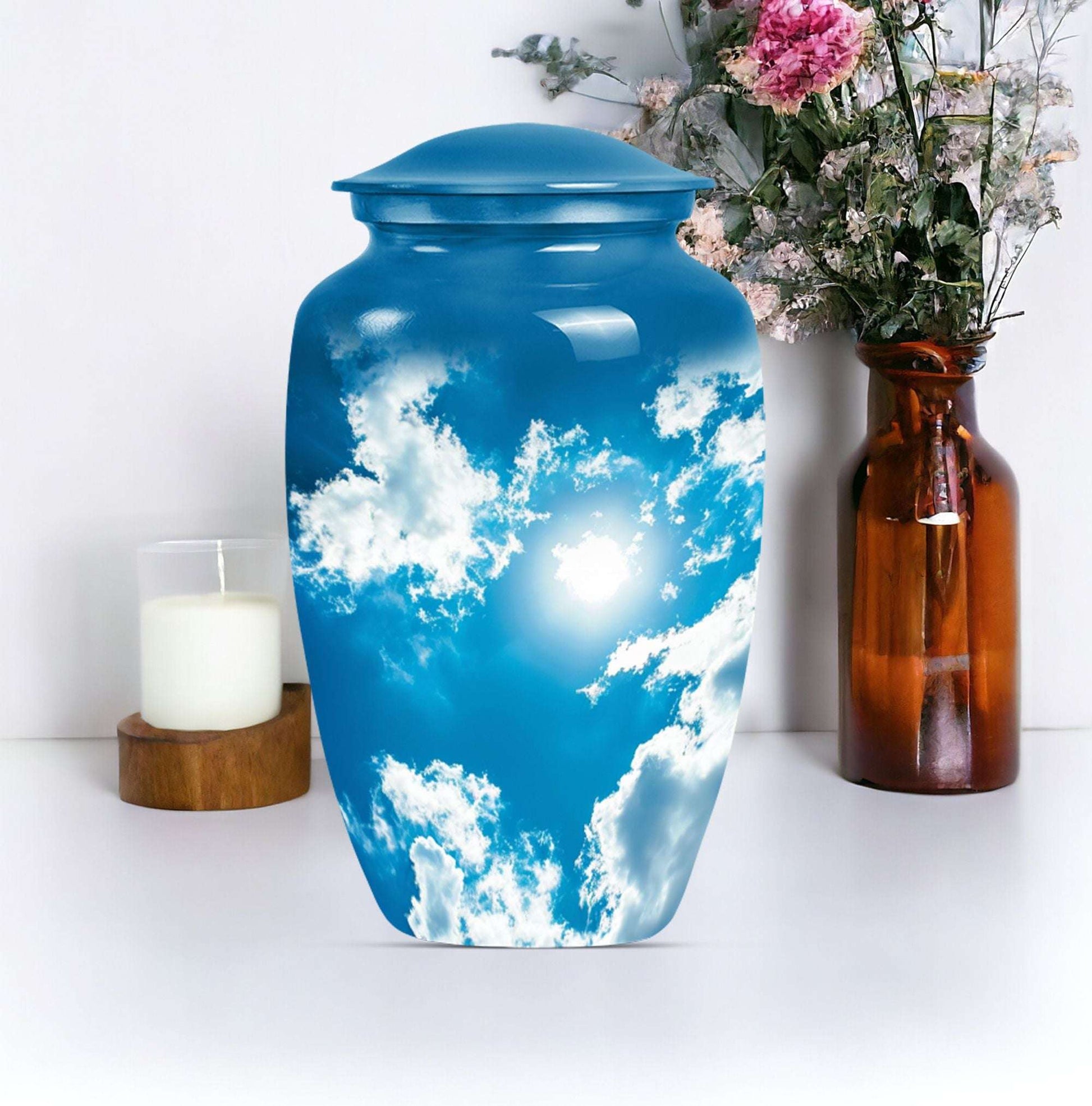 cloud urn for adult ashes 