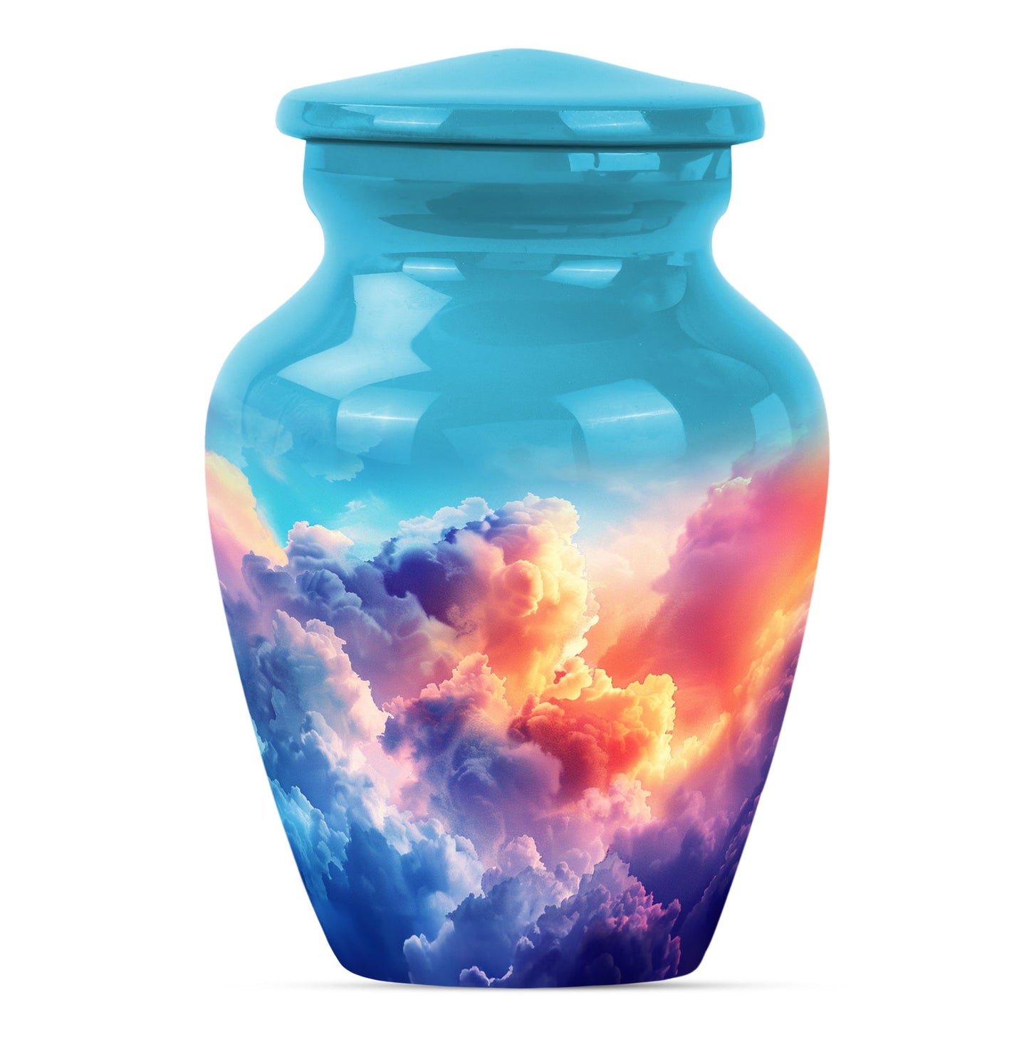 10 inch Classic Butterfly themed Cloud Urn.