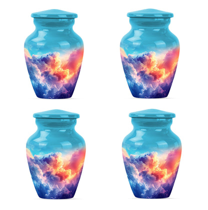 10 inch Classic Butterfly themed Cloud Urn.