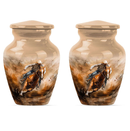 Cowboy Theme 3 Inch Keepsake Pack of 2
