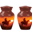 Cowboy Theme 3 Inch Keepsake Pack of 2