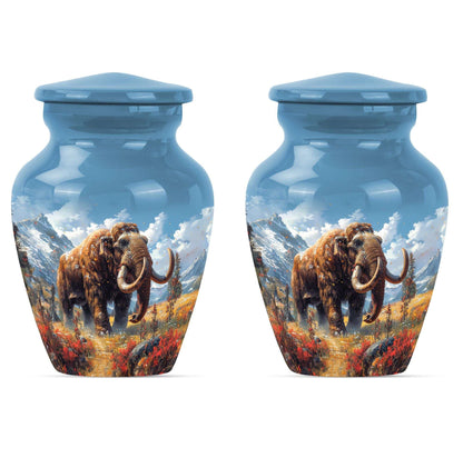 Mamoth Theme 3 Inch Keepsake Pack of 2