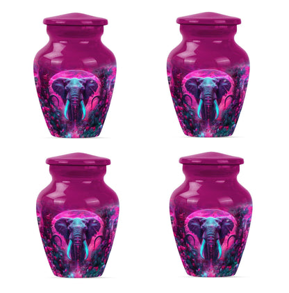 Mamoth Theme 3 Inch Keepsake Pack of 4