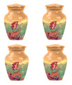 Mermaid Theme 3 Inch Keepsake Pack of 4