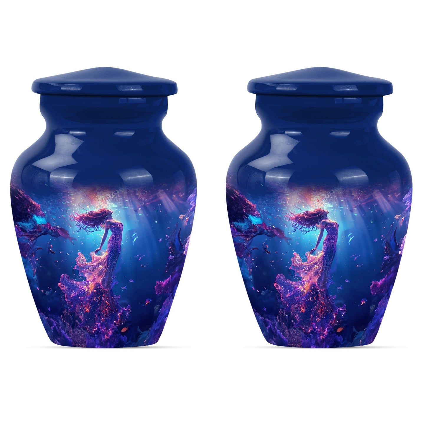 mermaid urn for women's ashes