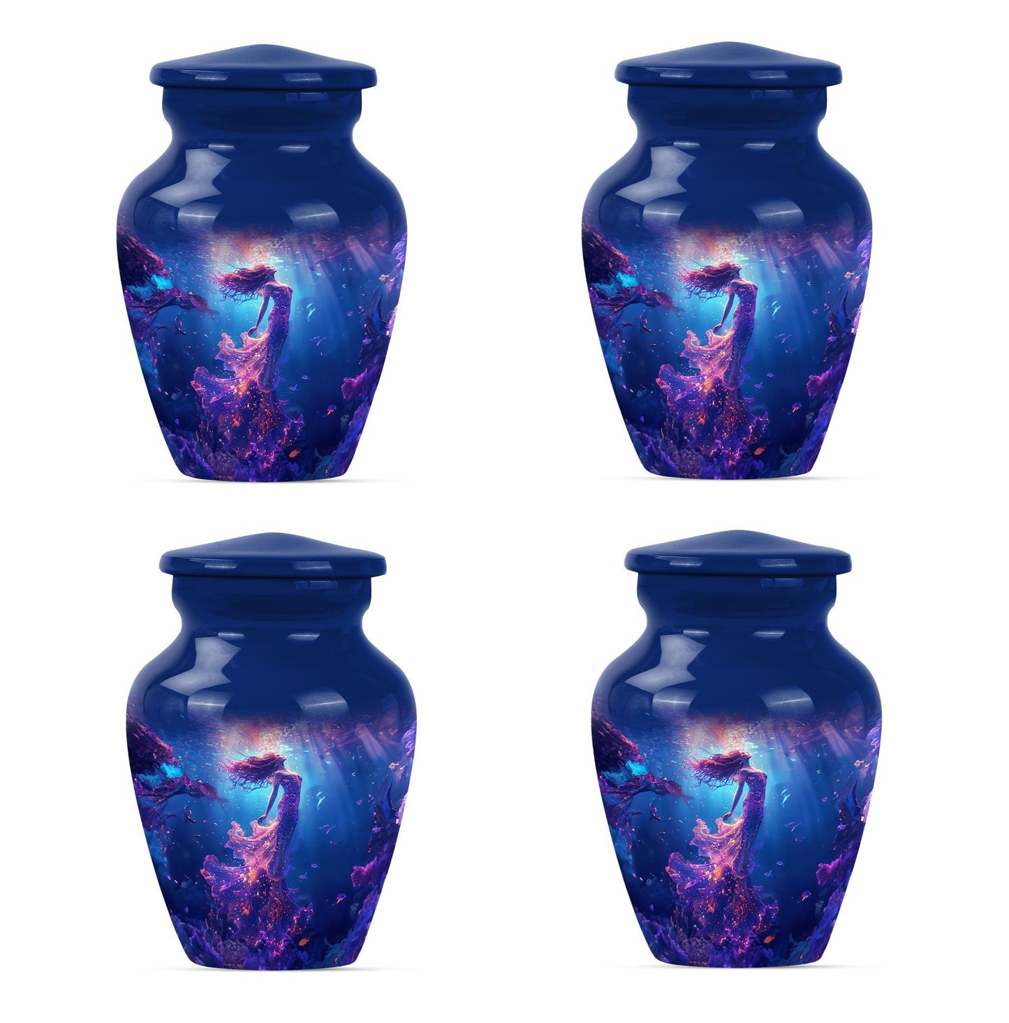 mermaid urn for women's ashes