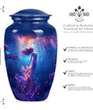 mermaid urn for women's ashes