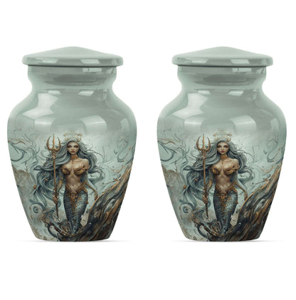 Mermaid Theme 3 Inch Keepsake Pack of 2