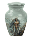 10-inch Mermaid Urn in classic design.