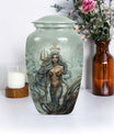 10-inch Mermaid Urn in classic design.