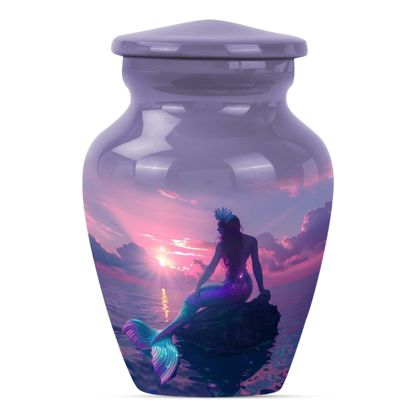 10-inch Classic Mermaid Urn 
