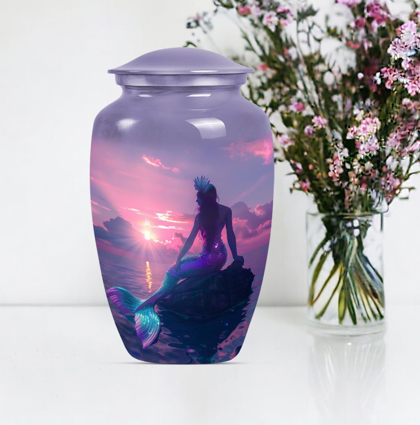 10-inch Classic Mermaid Urn 