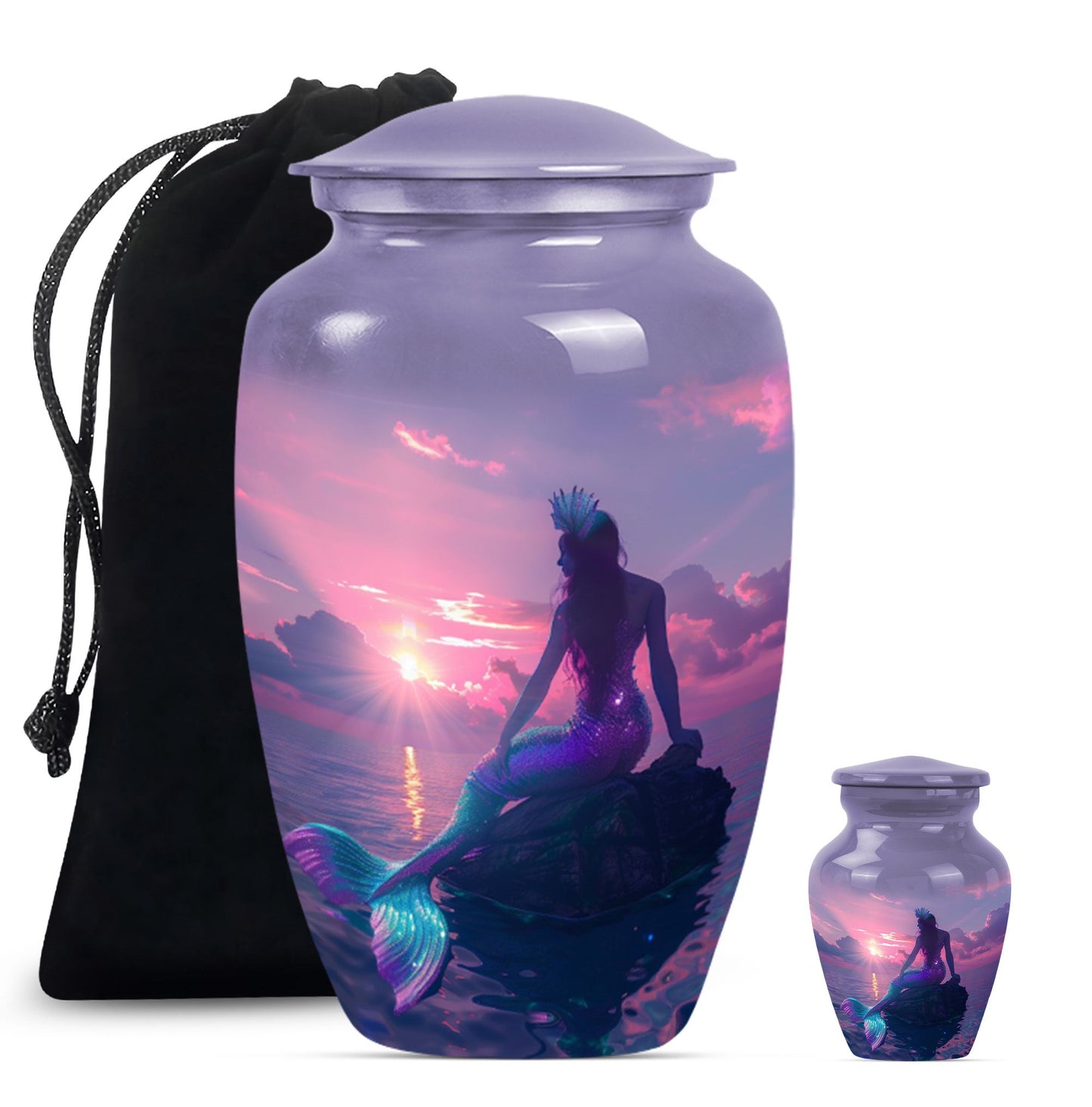 10-inch Classic Mermaid Urn 