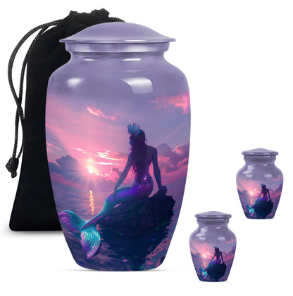 10-inch Classic Mermaid Urn 