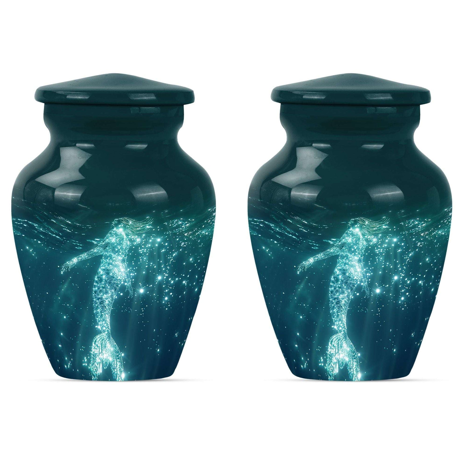 Mermaid Theme 3 Inch Keepsake Pack of 2