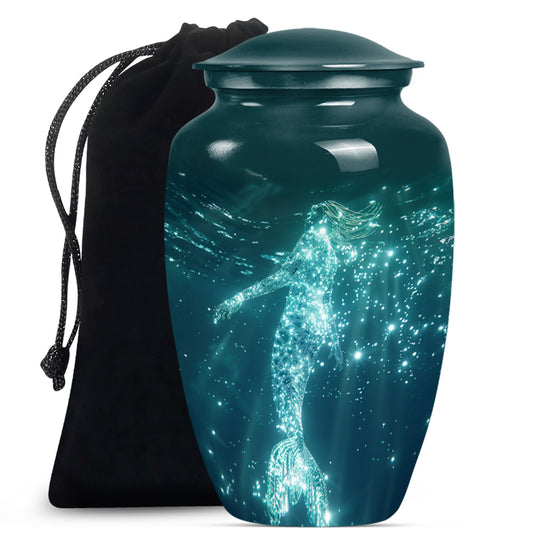 mermaid urn for adult ashes