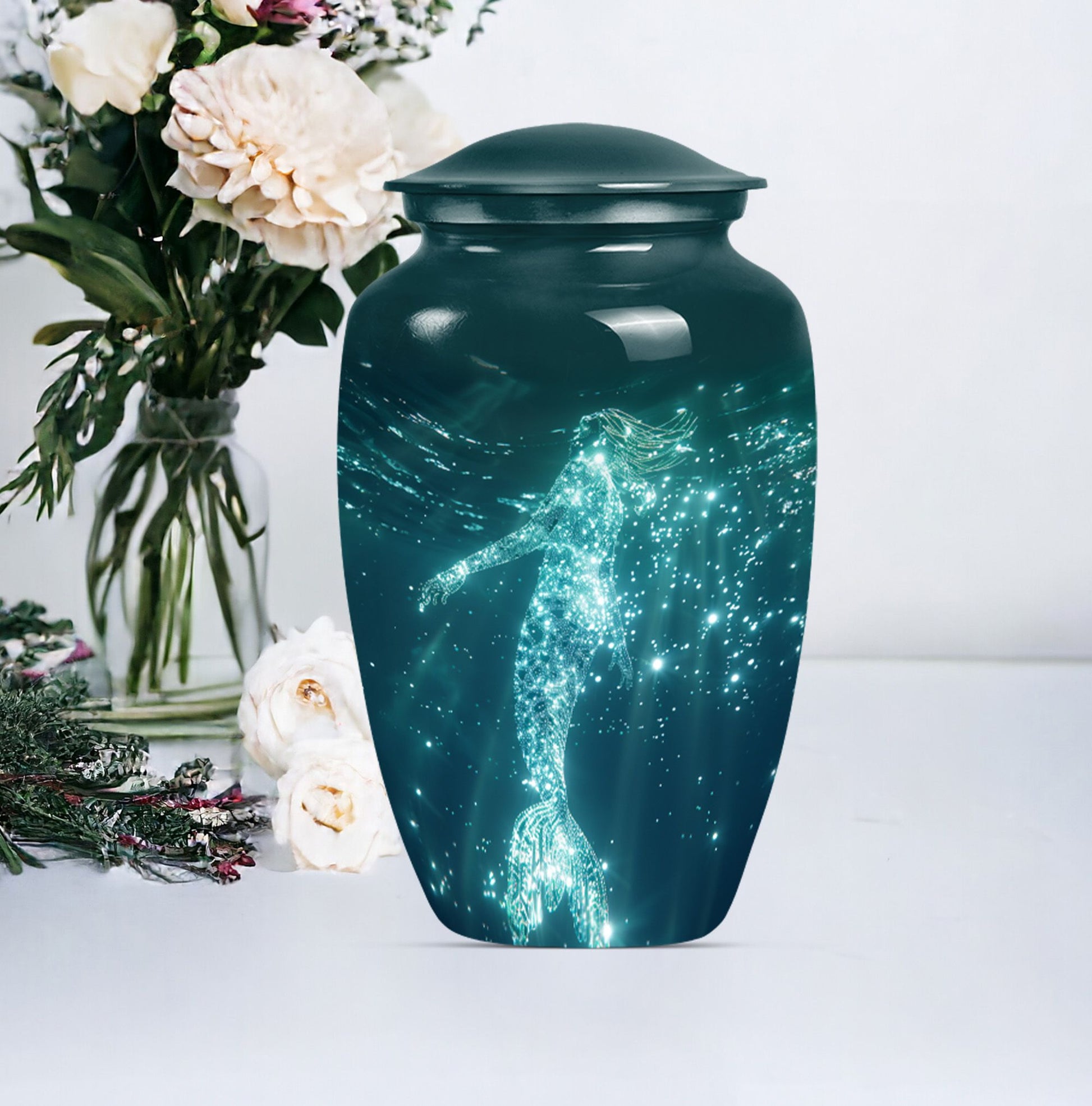 mermaid urn for adult ashes