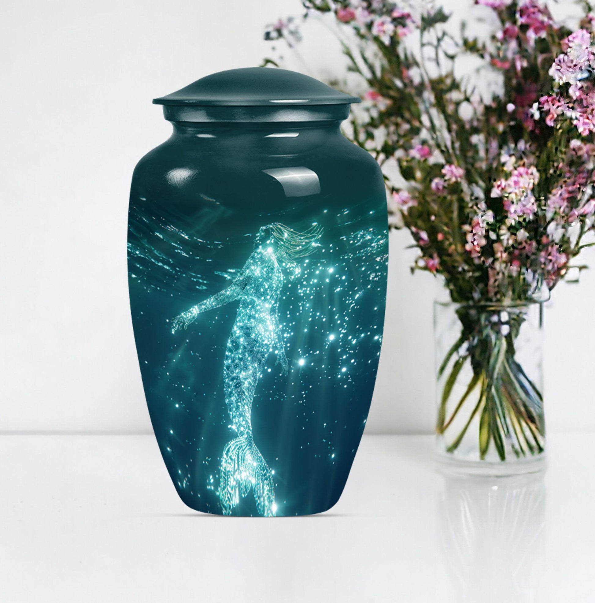 mermaid urn for adult ashes