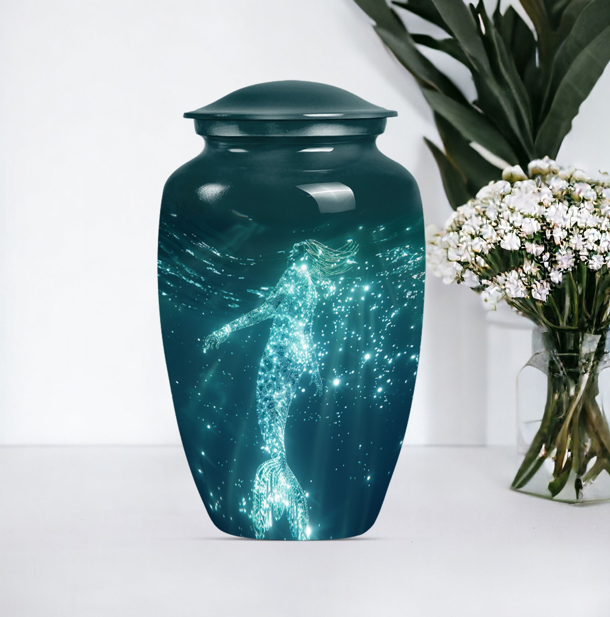 mermaid urn for adult ashes