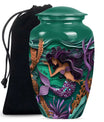 Mermaid Theme Large Urn 10 Inch