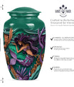 mermaid themed memorial urn 
