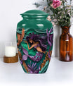mermaid themed memorial urn 