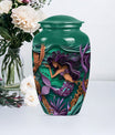 mermaid themed memorial urn 