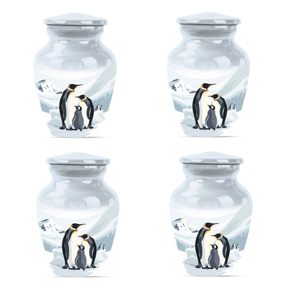 Penguin Theme 3 Inch Keepsake Pack of 4