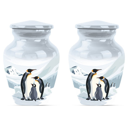 Penguin Theme 3 Inch Keepsake Pack of 2