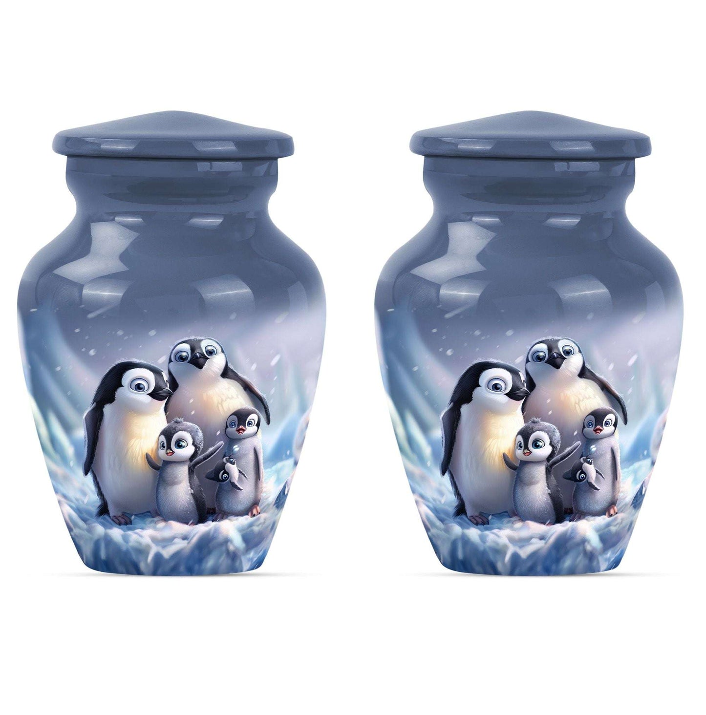 Penguin Theme 3 Inch Keepsake Pack of 2