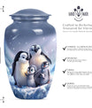 Penguin Urn For Human Ashes