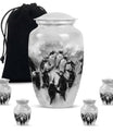 Classic Butterfly-themed Penguin Urn
