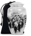 Penguin Theme Large Urn 10 Inch