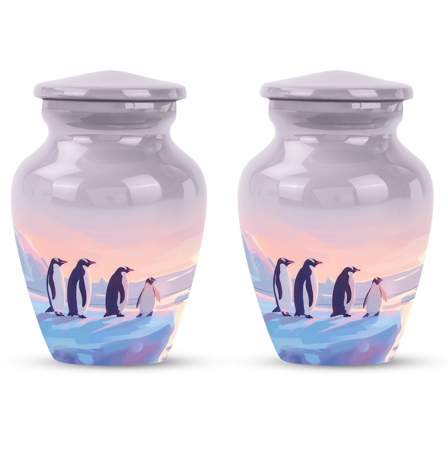 Penguin Theme 3 Inch Keepsake Pack of 2