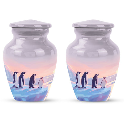 Penguin Theme 3 Inch Keepsake Pack of 2