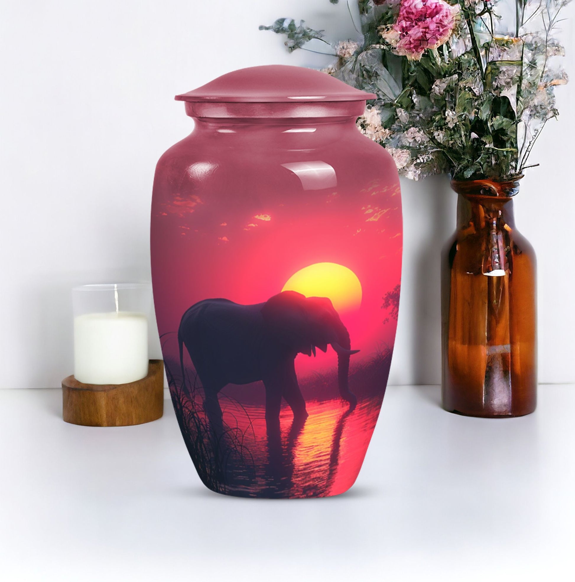 elephant urn