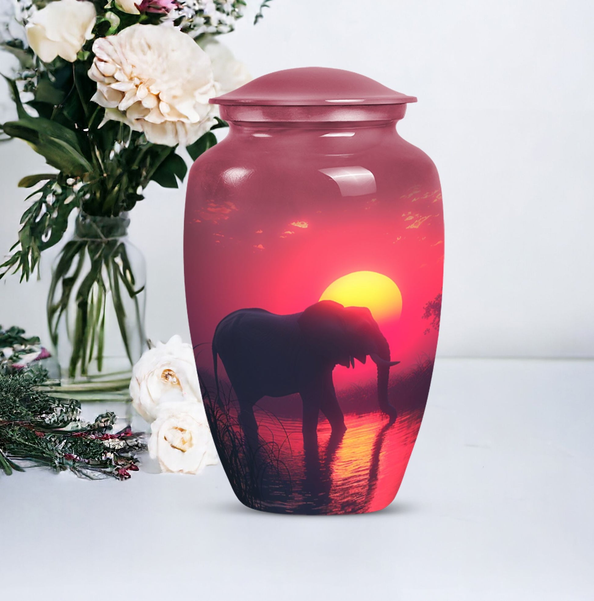  elephant urn