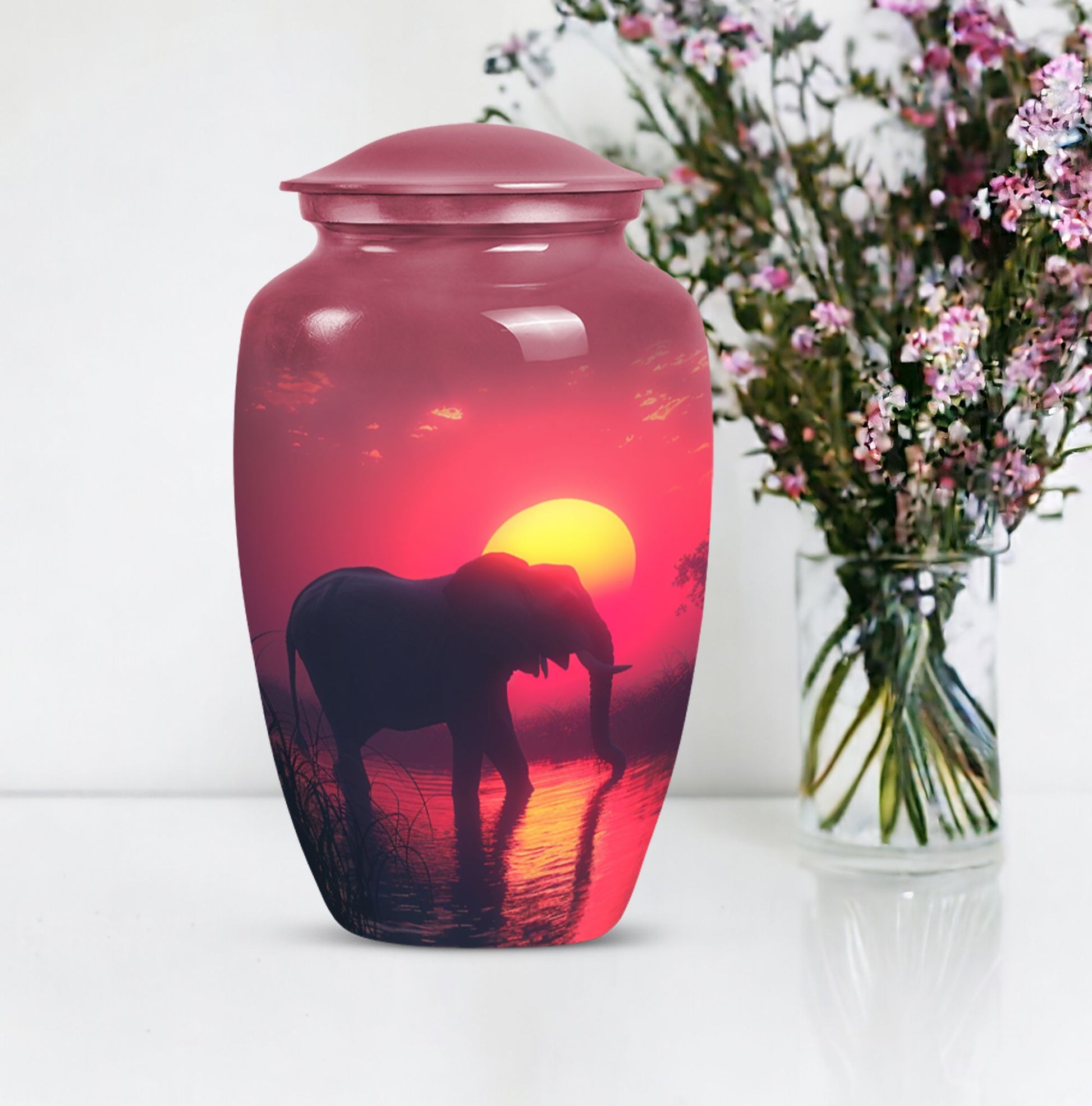  elephant urn