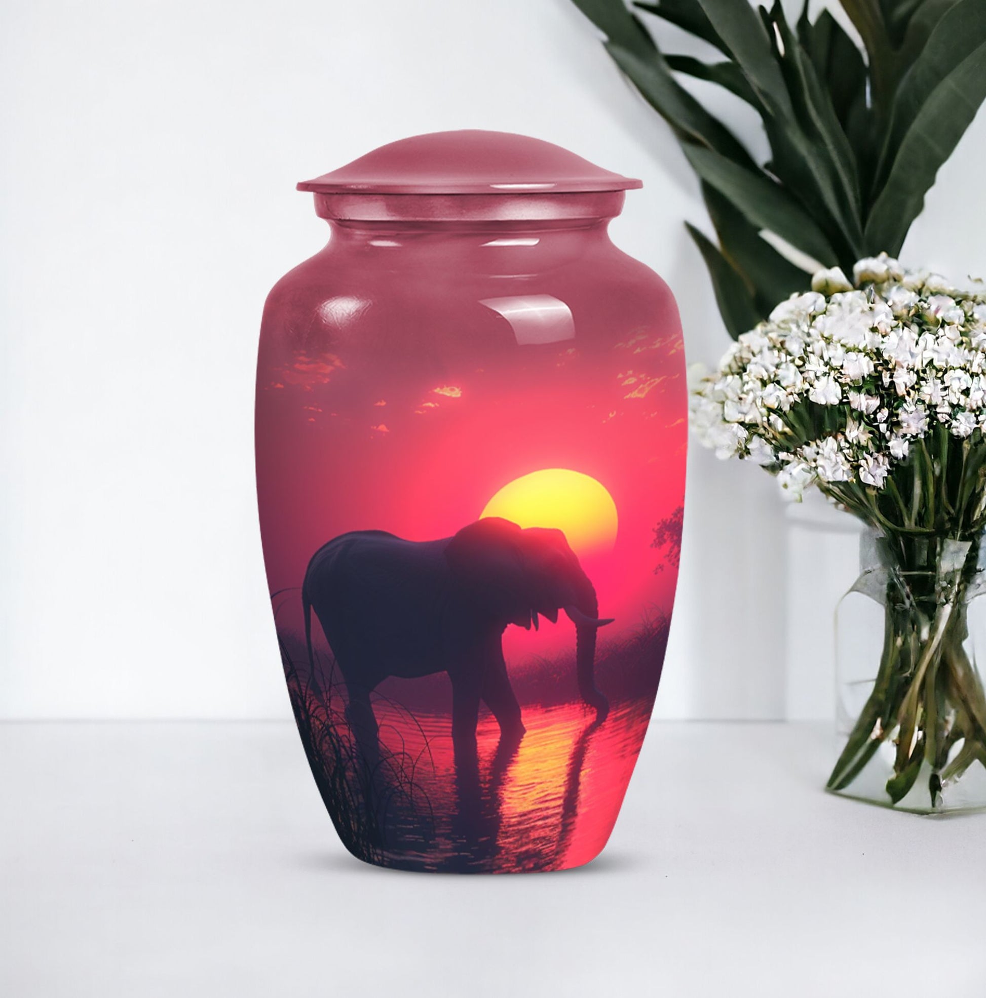  elephant urn