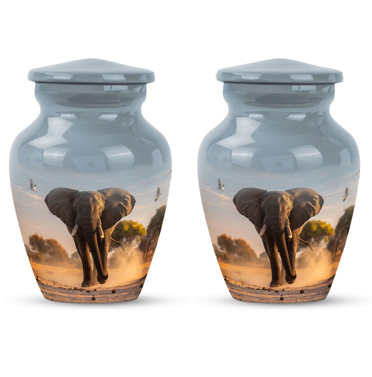 Elephant Theme 3 Inch Keepsake Pack of 2