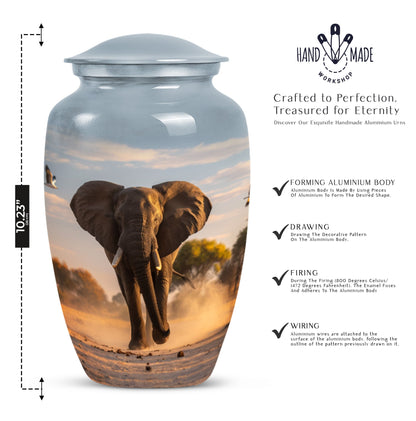 classic Elephant cremation urn