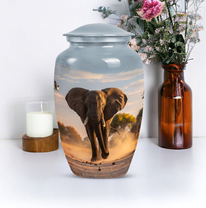 classic Elephant cremation urn