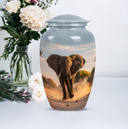 classic Elephant cremation urn