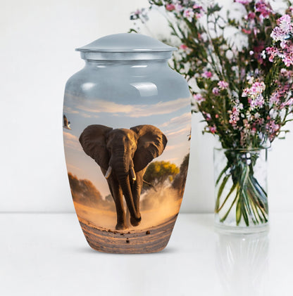 classic Elephant cremation urn