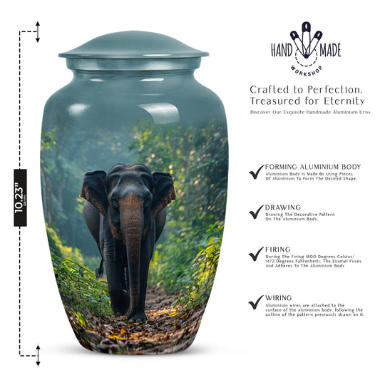  urn featuring butterfly theme 